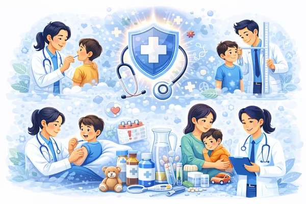 Homeopathic treatment for general paediatric care