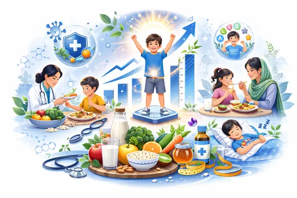 Homeopathic treatment for growth & nutrition
